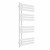 D shape Designer Towel Radiator 1200mm x 600mm White with manual heating element Tiziano By Dolce