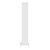 White Double Flat Panel Designer Radiator 1800x272mm - Aurora by Dolce