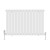 White Single Flat Panel Designer Radiator 600x884mm Aurora by Dolce