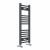 Anthracite Curved Heated Towel Rail 800x300 mm Benessere by Dolce