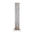 Chrome Flat Panel Vertical Designer Radiator Choice of Sizes Aurora by Dolce