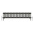 Raw Metal Quadruple Cast Iron Designer Radiator 300x1460mm Vitale by Dolce