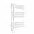 D shape Designer Towel Radiator 800mm x 600mm White with Touch Screen Thermostatic Heating element Tiziano By Dolce