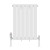 White Flat Panel Horizontal Designer Radiator Choice of Sizes Aurora by Dolce