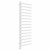 Rectangle Designer Towel Radiator 1600mm x 600mm White with Touch Screen Thermostatic Heating element Masaccio By Dolce