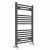 Anthracite Curved Heated Towel Rail 800x500 mm Benessere by Dolce