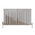 Chrome Single Flat Panel Designer Radiator 600x1020mm - Aurora by Dolce
