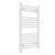 Straight Heated Towel Rail 800x500mm White with manual heating element Masaccio By Dolce
