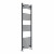 Anthracite Curved Heated Towel Rail 1600x500 mm Benessere by Dolce