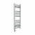 Curved Heated Towel Rail 800x300mm Chrome with Touch Screen Thermostatic Heating element Nebbia By Dolce