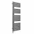 Flat Panel Designer Towel Radiator 1380mm x 500mm Gunmetal with Touch Screen Thermostatic Heating element Tiziano By Dolce