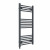 Straight Heated Towel Rail 1000x500mm Anthracite with manual heating element Masaccio By Dolce