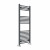 Anthracite Curved Heated Towel Rail 1200x500 mm Benessere by Dolce