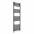 Black Curved Heated Towel Rail 1800x600 mm Benessere by Dolce