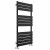 Black Flat Panel Heated Towel Rail 1200x600 mm Brunelleschi by Dolce