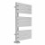 Chrome Flat Panel Designer Heated Towel Rail 824x500 mm Futura by Dolce