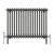 Raw Metal Double Cast Iron Designer Radiator 600x830mm - Vitale by Dolce