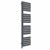Flat Panel Designer Towel Radiator 1800mm x 500mm Anthracite with Button Screen Thermostatic Heating element Tiziano By Dolce