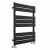 Black Flat Panel Heated Towel Rail 800x600 mm Brunelleschi by Dolce