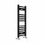 Black Curved Heated Towel Rail 800x300 mm Benessere by Dolce
