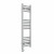 Straight Heated Towel Rail 1000x300mm Chrome with Touch Screen Thermostatic Heating element Masaccio By Dolce
