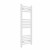 Straight Heated Towel Rail 1000x400mm White with manual heating element Masaccio By Dolce