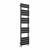 Black Flat Panel Heated Towel Rail 1600x450 mm Brunelleschi by Dolce