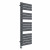 Flat Panel Designer Towel Radiator 1380mm x 500mm Anthracite with Button Screen Thermostatic Heating element Tiziano By Dolce