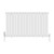 White Single Flat Panel Designer Radiator 600x1020mm Aurora by Dolce