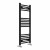 Black Curved Heated Towel Rail 1000x400 mm Benessere by Dolce