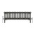 Raw Metal Quadruple Cast Iron Designer Radiator 300x1010mm Vitale by Dolce