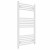 Curved Heated Towel Rail 1000x600mm White with manual heating element Nebbia By Dolce