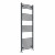 Anthracite Curved Heated Towel Rail 1600x600 mm Benessere by Dolce