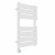 Flat Panel Heated Towel Rail 650x400mm 7 Ladder White with WIFI Button Screen Thermostatic Heating element Solare By Dolce