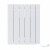 White Ceramic Radiator with WiFi 570x535 mm Ventoso By Dolce