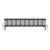 Raw Metal Triple Cast Iron Designer Radiator 300x1462mm Vitale by Dolce