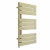 Flat Panel Designer Towel Radiator 824mm x 500mm Brushed Brass with manual heating element Tiziano By Dolce