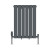 Anthracite Flat Panel Horizontal Designer Radiator Choice of Sizes Aurora by Dolce