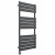 Flat Panel Heated Towel Rail 1200x600mm 12 Ladder Anthracite with Touch Screen Thermostatic Heating element Solare By Dolce