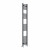 Anthracite Straight Heated Towel Rail 1800x300 mm Calda by Dolce