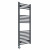 Curved Heated Towel Rail 1200x500mm Anthracite with WIFI Button Screen Thermostatic Heating element Nebbia By Dolce