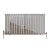 Chrome Single Flat Panel Designer Radiator 600x1156mm - Aurora by Dolce
