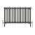 Raw Metal Triple Cast Iron Designer Radiator 600x1012mm Vitale by Dolce