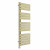 Flat Panel Designer Towel Radiator 1380mm x 500mm Brushed Brass with Touch Screen Thermostatic Heating element Tiziano By Dolce