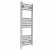 Straight Heated Towel Rail 1000x400mm Chrome with manual heating element Masaccio By Dolce