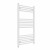 Straight Heated Towel Rail 1000x600mm White with manual heating element Masaccio By Dolce