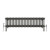 Raw Metal Quadruple Cast Iron Designer Radiator 300x1190mm Vitale by Dolce