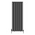 Black Single Oval Panel Designer Radiator 1600x590mm - Altea by Dolce