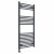 Curved Heated Towel Rail 1200x600mm Anthracite with WIFI Button Screen Thermostatic Heating element Nebbia By Dolce