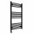 Straight Heated Towel Rail 1000x600mm Black with WIFI Button Screen Thermostatic Heating element Masaccio By Dolce